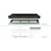 Patch panel 24 portas Cat 6 Blindado
