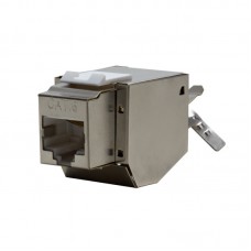 Conector RJ-45 Fêmea Cat 6 Blindado