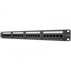 Patch panel 24 portas Cat 5e