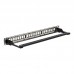 Patch panel padrão 19" Descarregado 24 posições