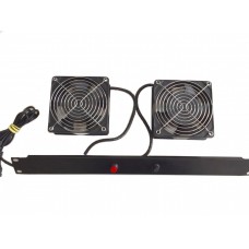 Sistema de dupla ventilação padrão 19"