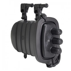 Caixa de Emenda Óptica 12 Fibras